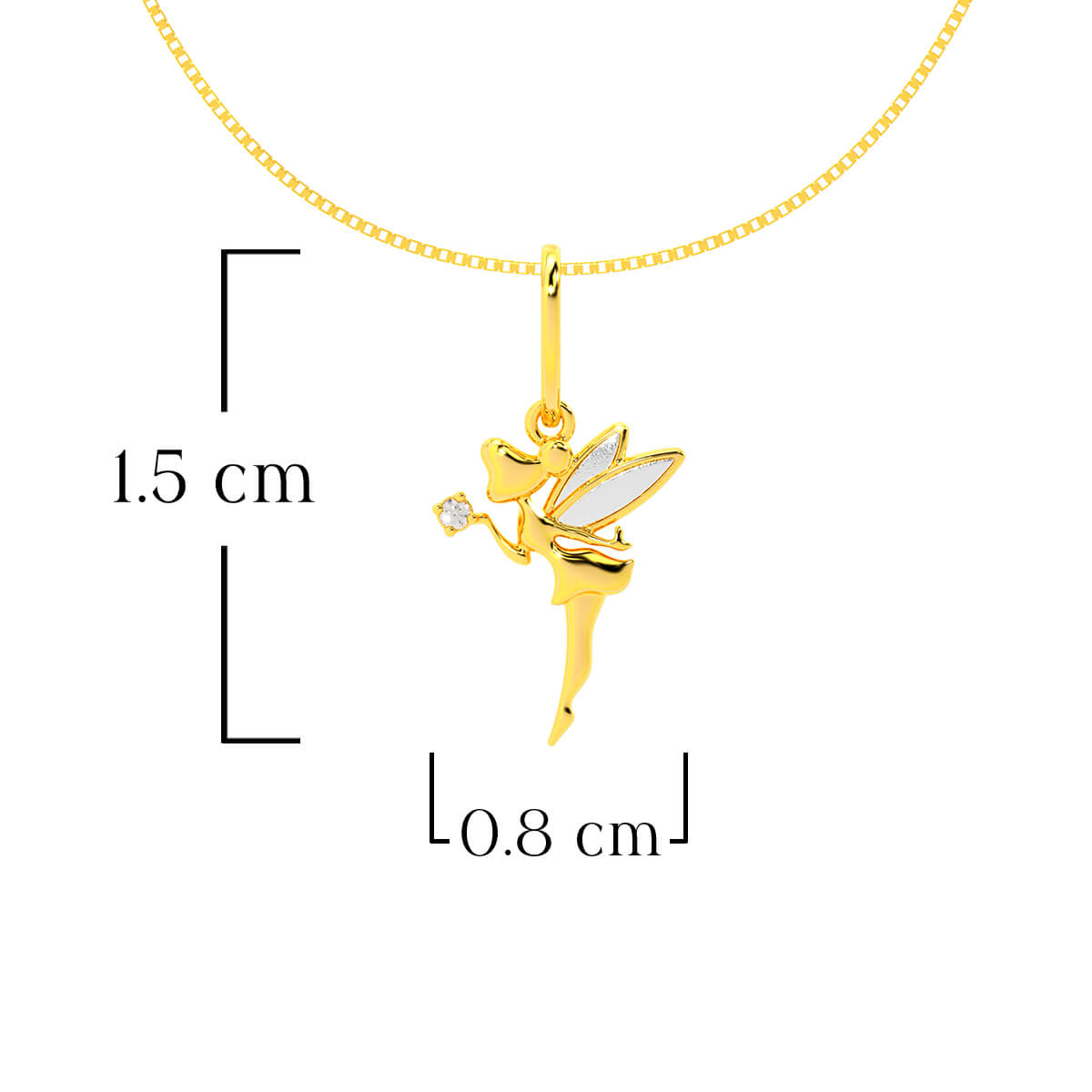 Busy Bee 22K Gold Locket for Kids