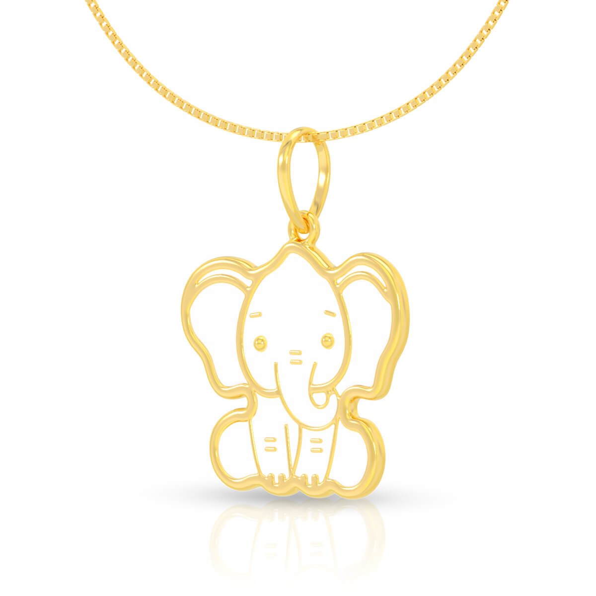 Cute Jumbo 22K Gold Locket for Kids