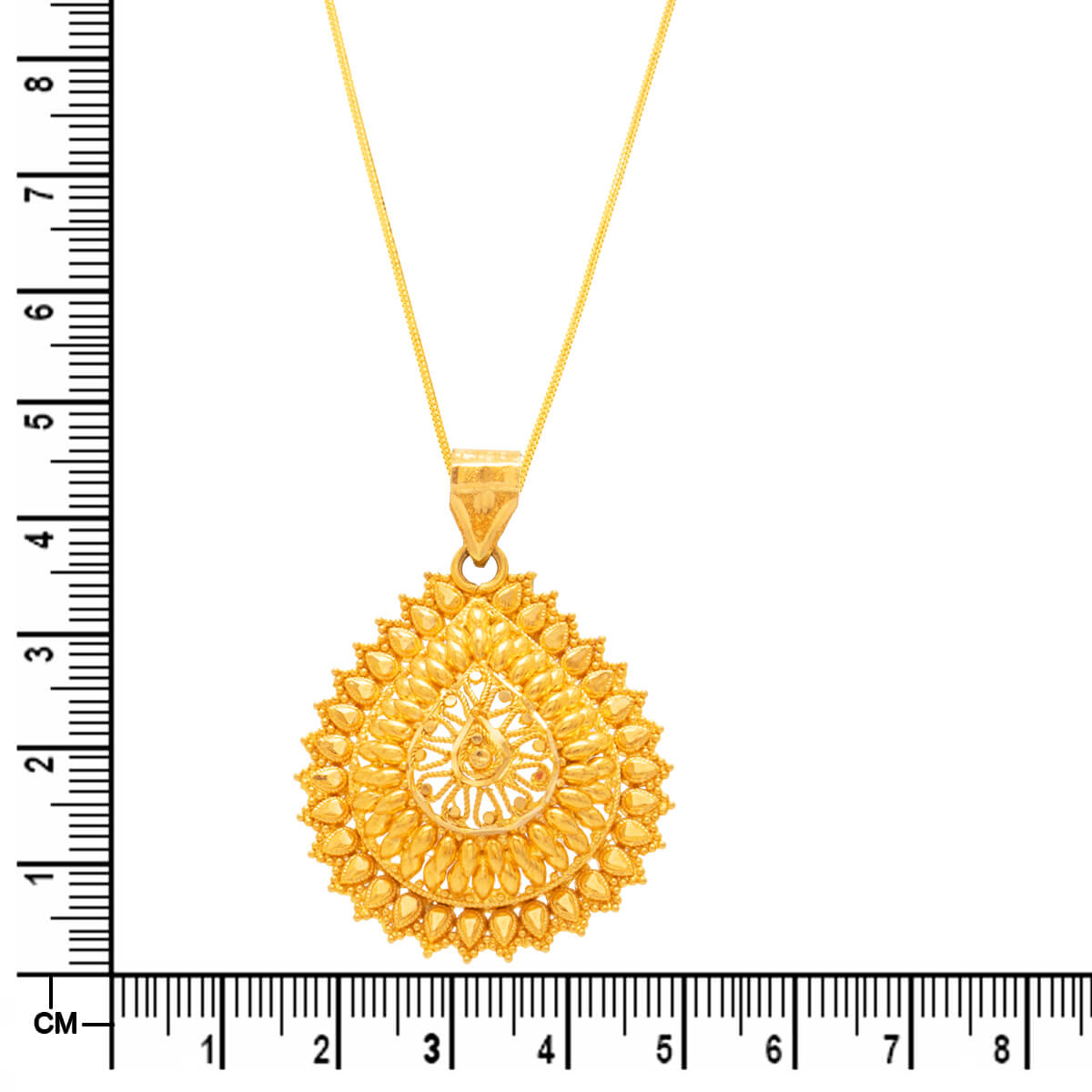 Classic Elegance Gold Pendant
