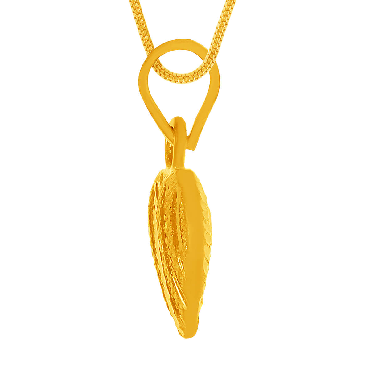 Stunning Heart Grace Gold Pendant