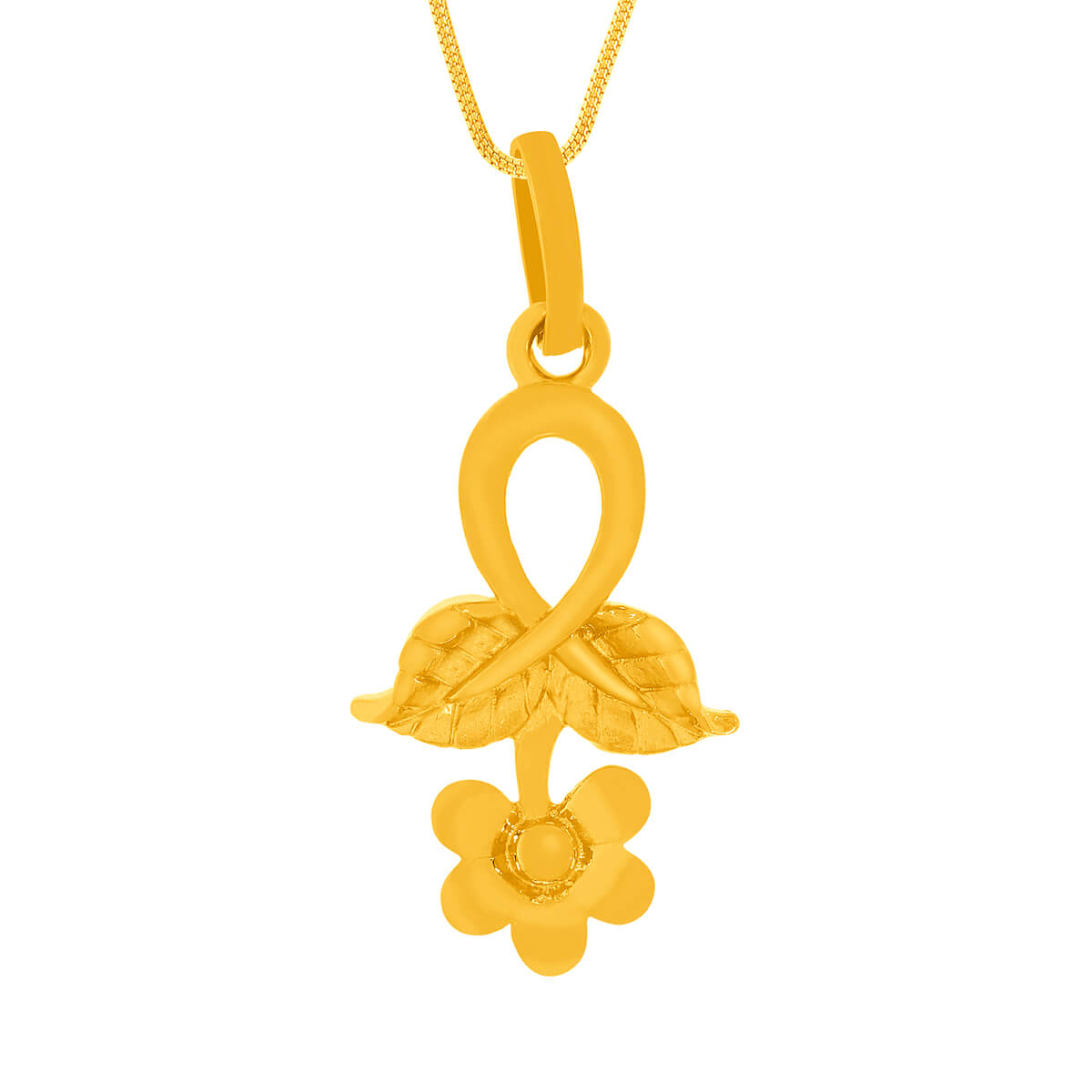 Marvelous Flora Gold Pendant