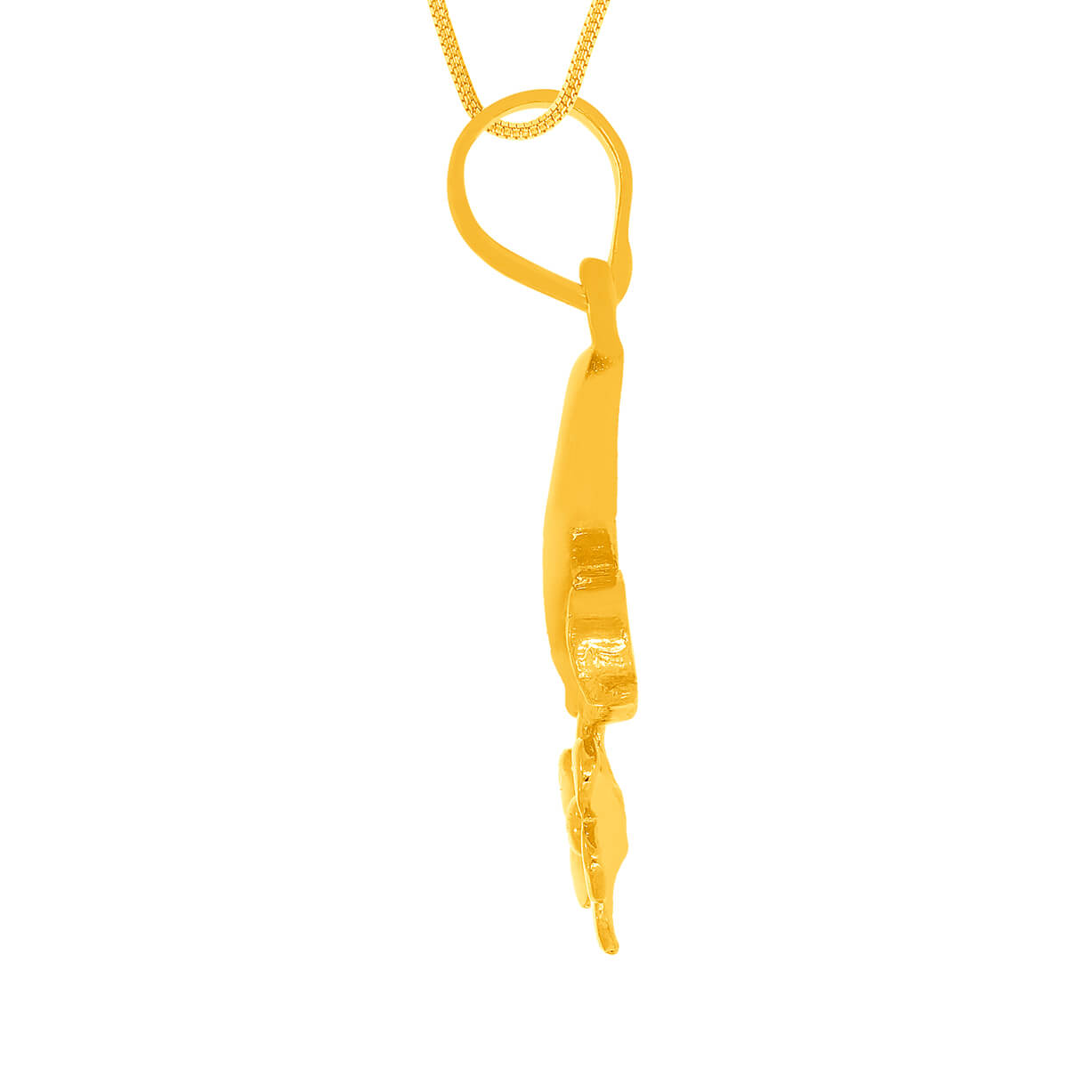 Marvelous Flora Gold Pendant