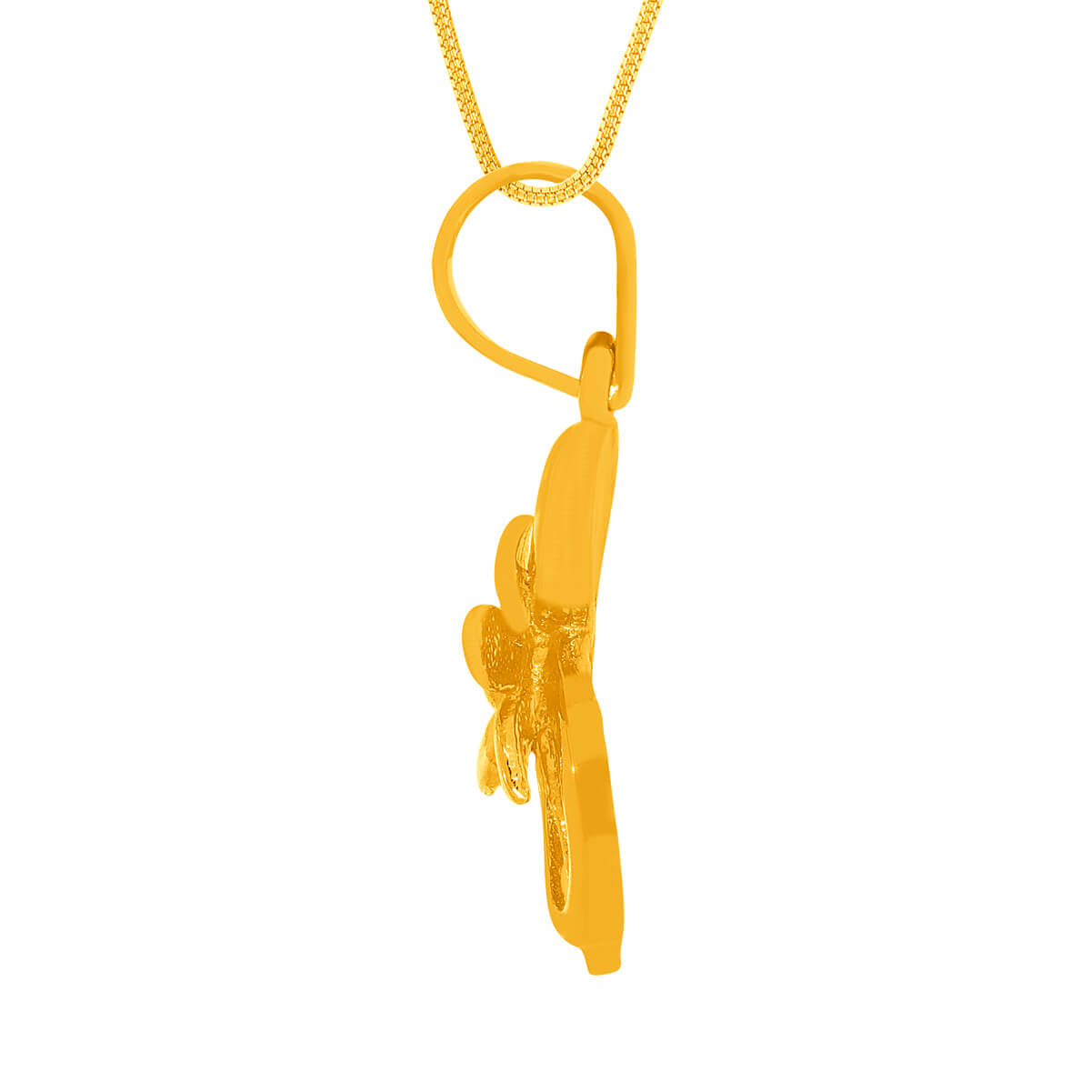 Delightful Flora Gold Pendant
