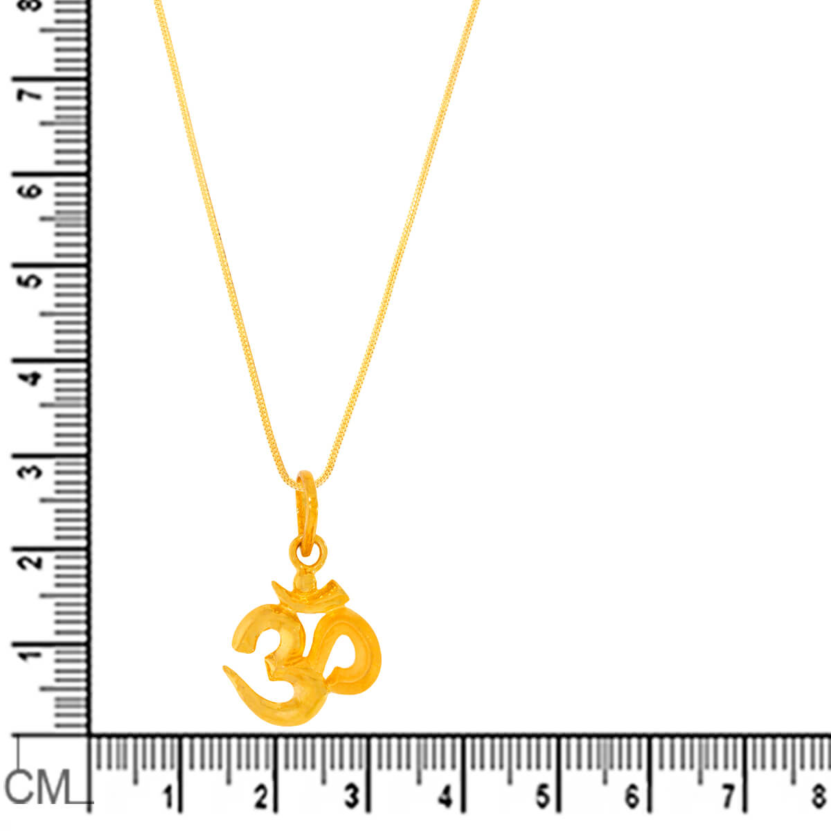 Majestic OM 22K Gold Pendant