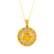 Blessed Glory Lord Ganesh 22K Gold Pendant