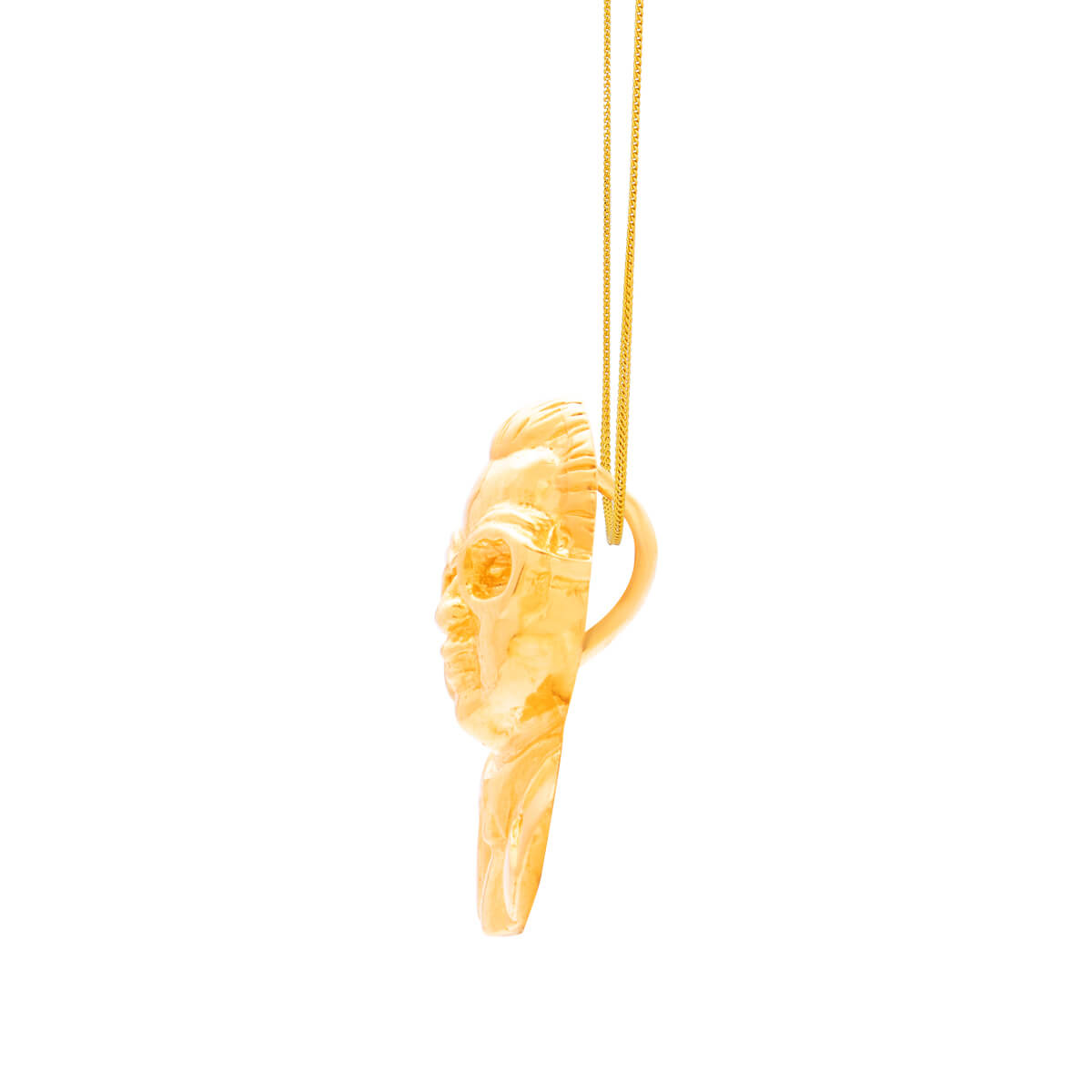 Gleaming Dr Babasaheb Ambedkar 22K Gold Pendant