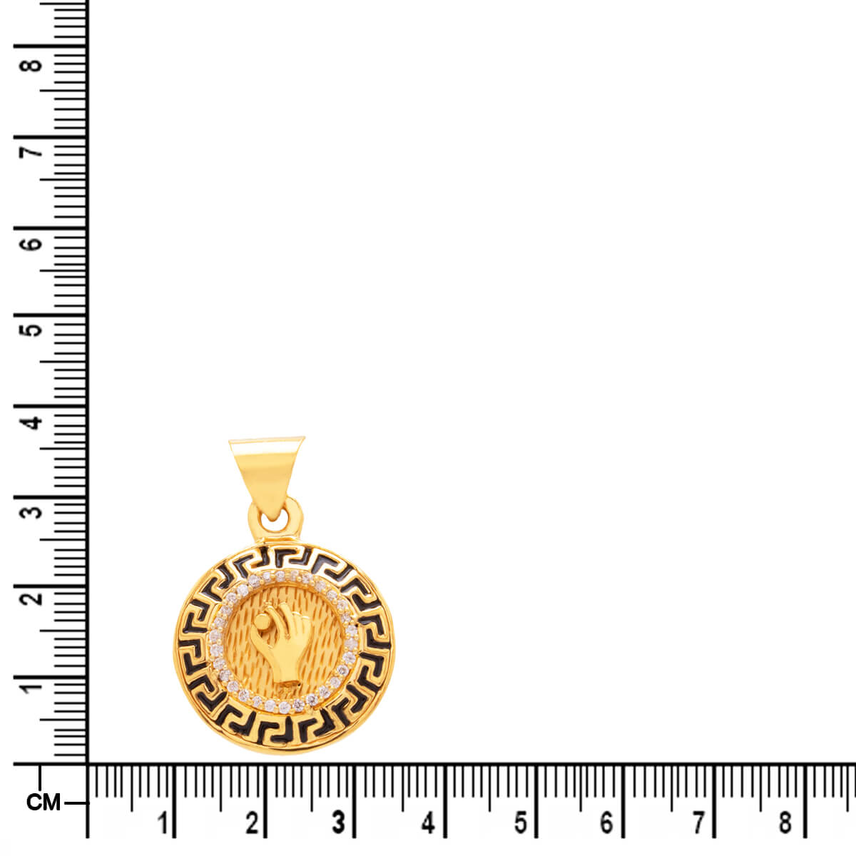 Enigmatic Gold Pendant for Men 22K