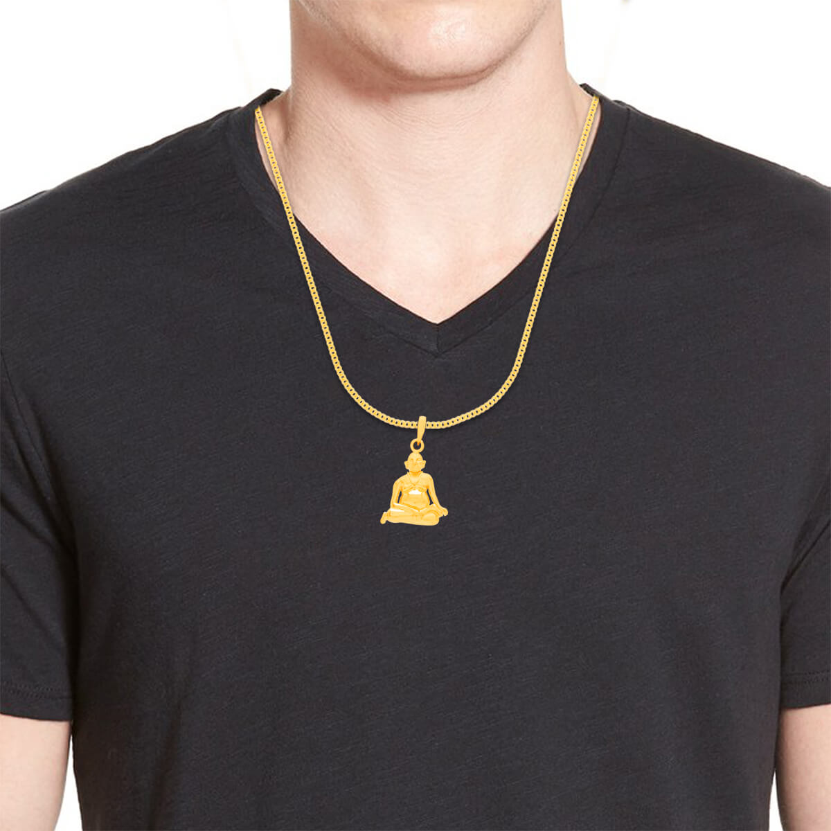 Divine Swami Samarth 22K Gold Locket