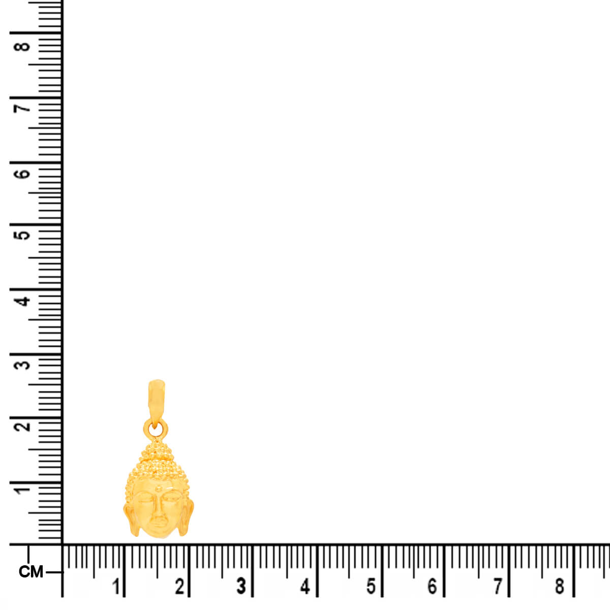 Eternal Blessings Lord Buddha Pendant in 22K Gold