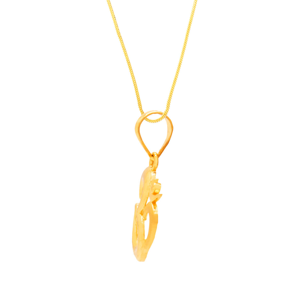 Pure Serenity Om 22K Gold Pendant
