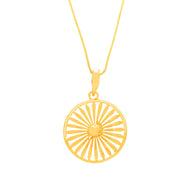 Charming Sunshine Gold Pendant