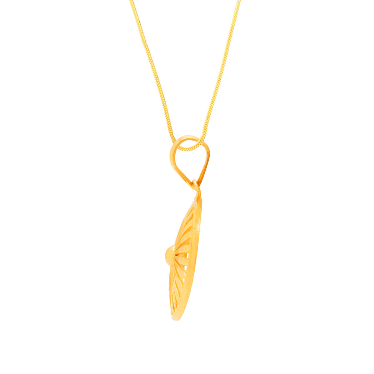 Charming Sunshine Gold Pendant