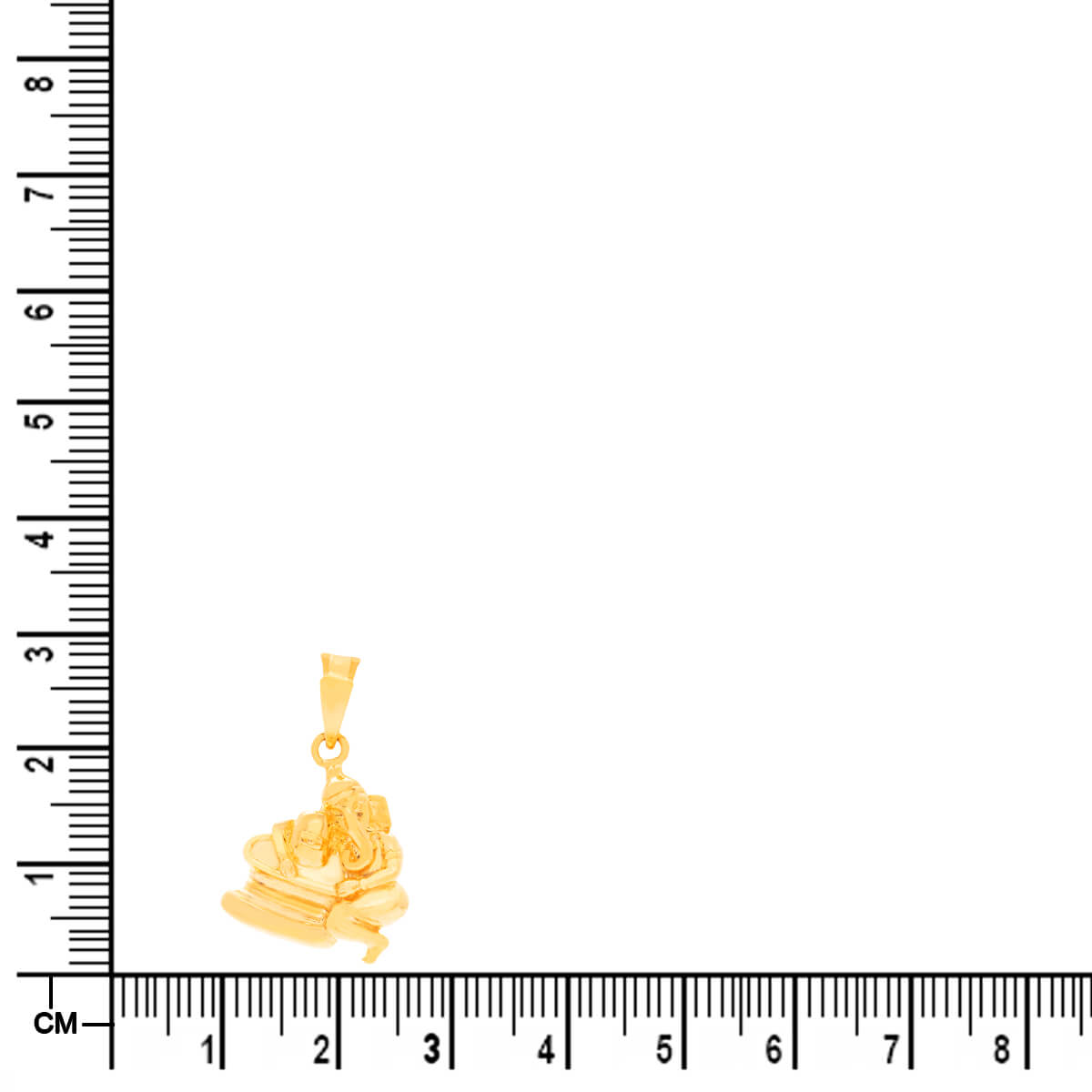 Eternal Blessings Shiva Ganesha Pendant in 22K Gold