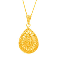 Gold Dew Elegance Gold Pendant