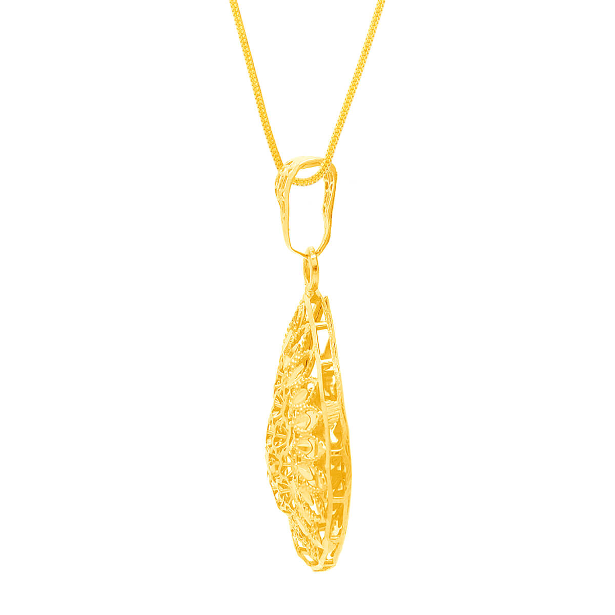 Gold Dew Elegance Gold Pendant