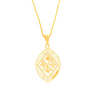 Minimalist Charm Gold Pendant