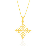 Warm Charm Gold Pendant