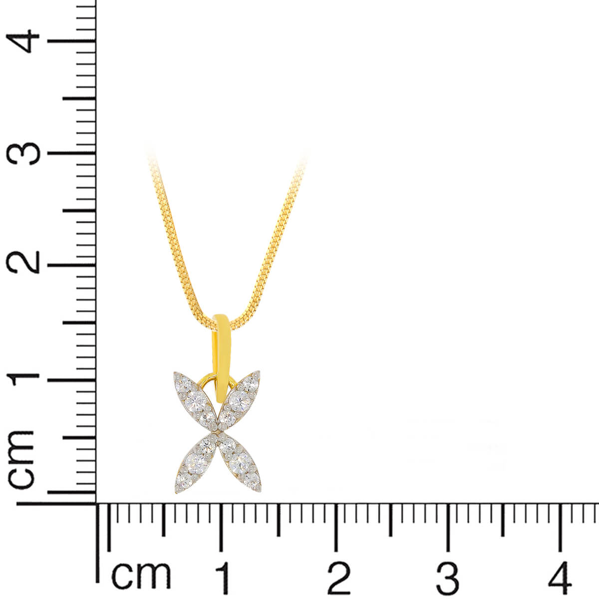 Stunning Grace Gold Pendant