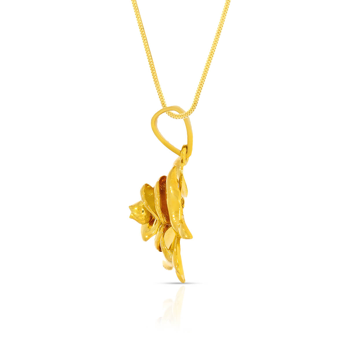 Golden Rose Pendant Gold Pendant