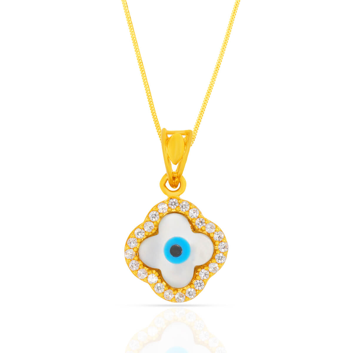 Simple Clover Grace Gold Pendant