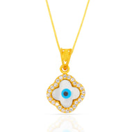 Simple Clover Grace Gold Pendant