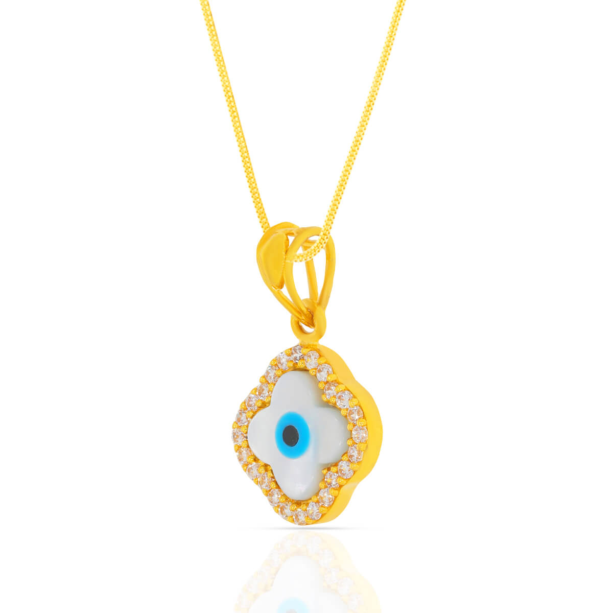Simple Clover Grace Gold Pendant