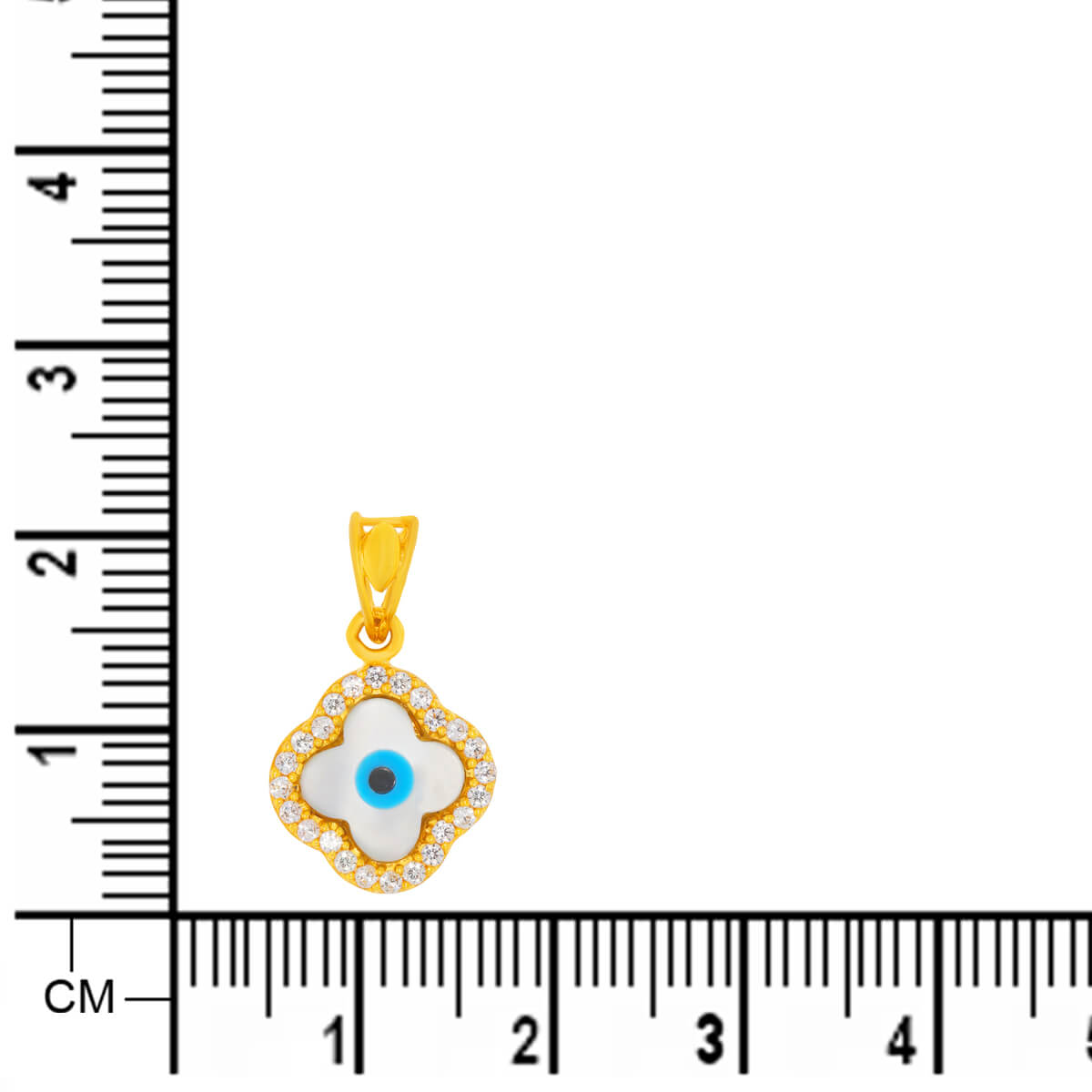 Simple Clover Grace Gold Pendant