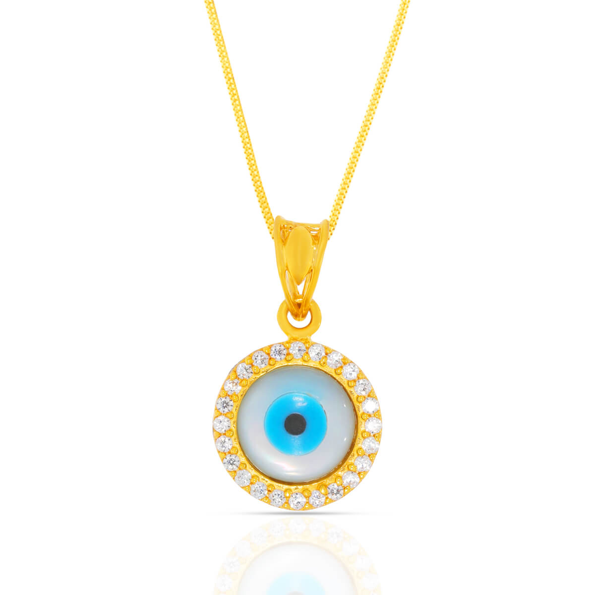 Simply Graceful Gold Pendant