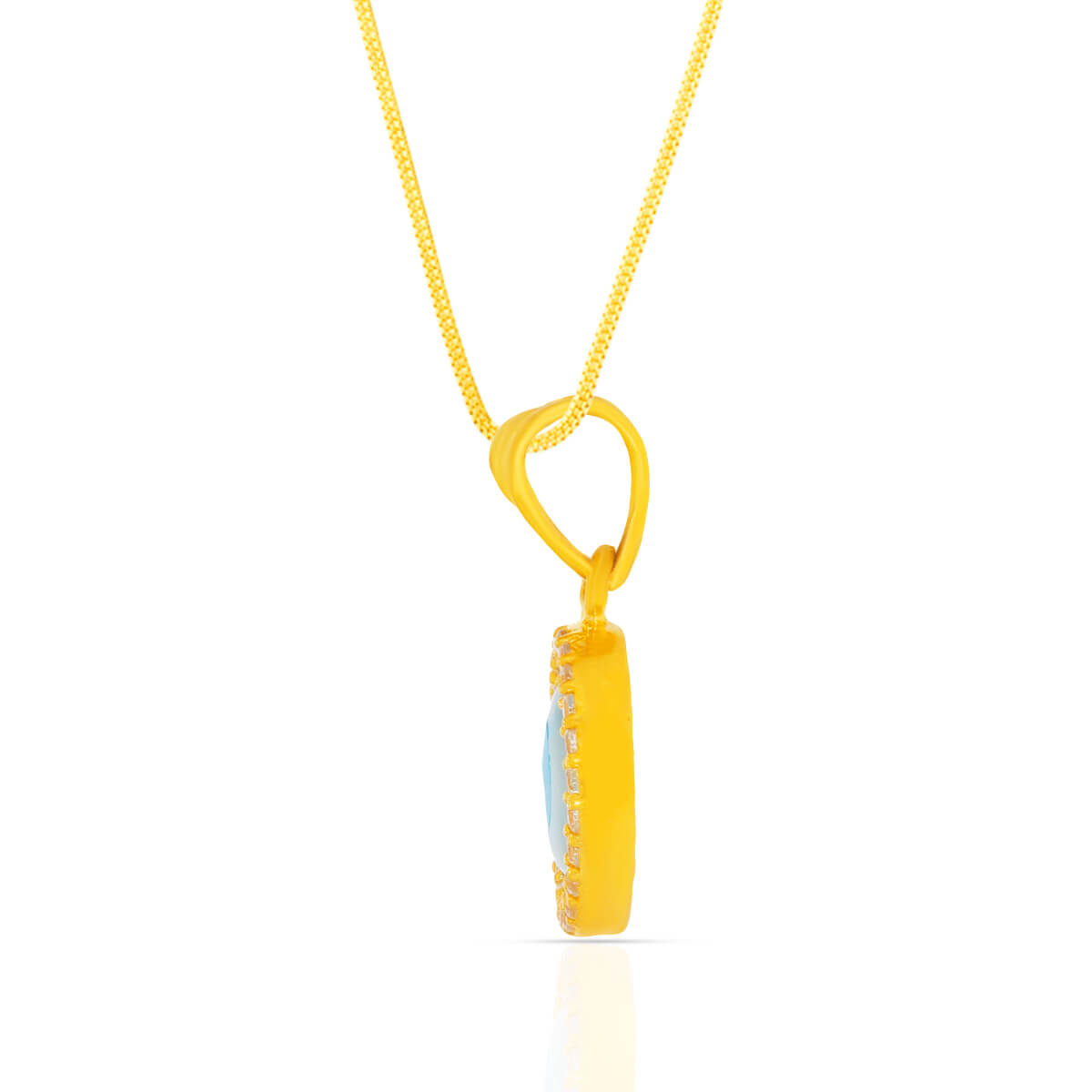 Simply Graceful Gold Pendant