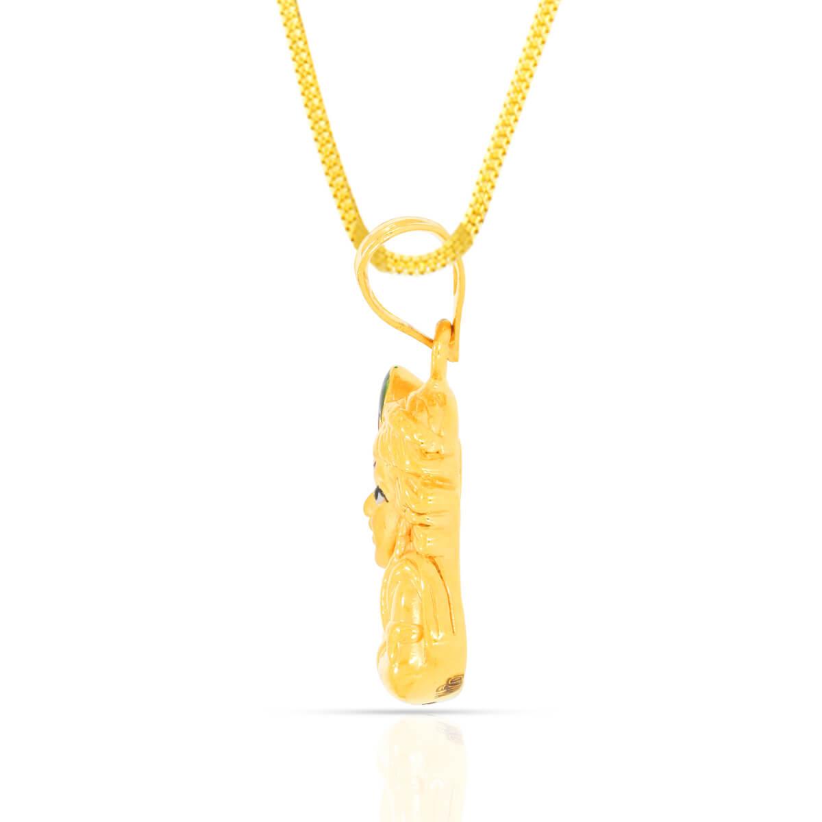 Majestic Radiance Lord Kanha 22K Gold Pendant