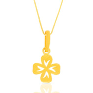 Soft Bloom Gold Pendant