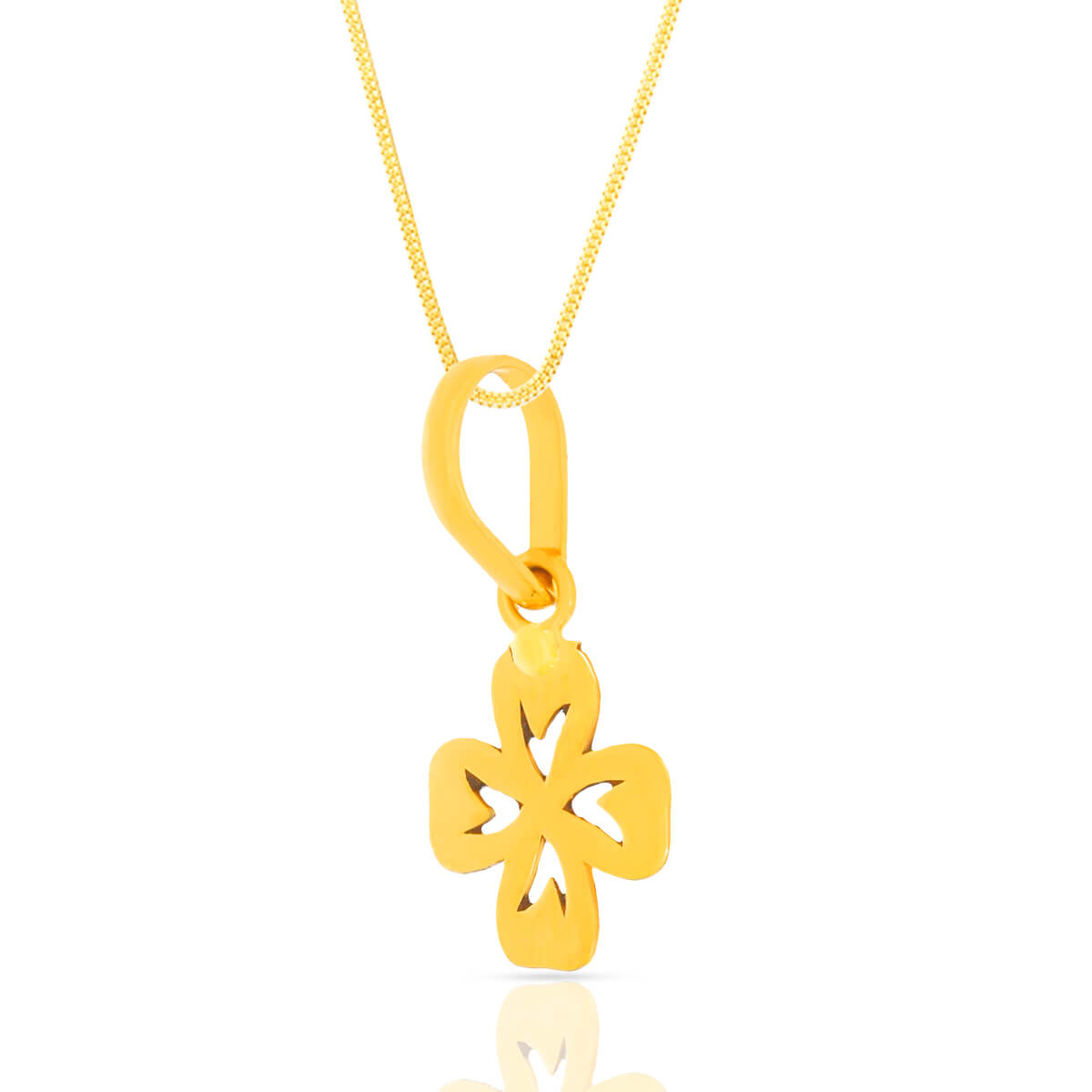 Soft Bloom Gold Pendant
