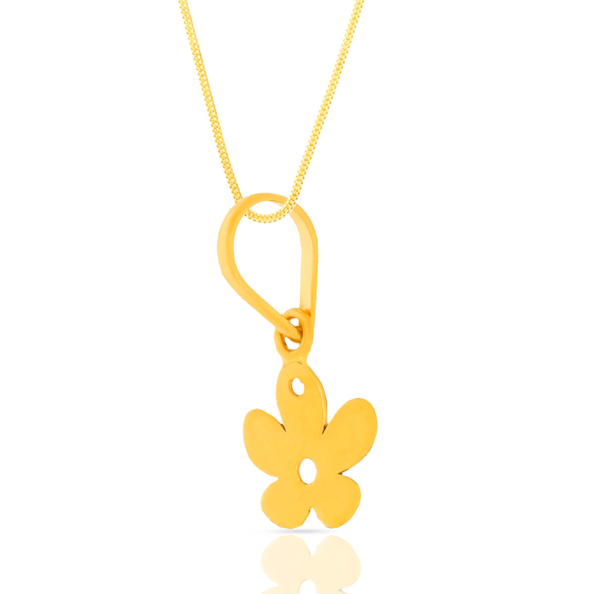 Warm Blossom Gold Pendant