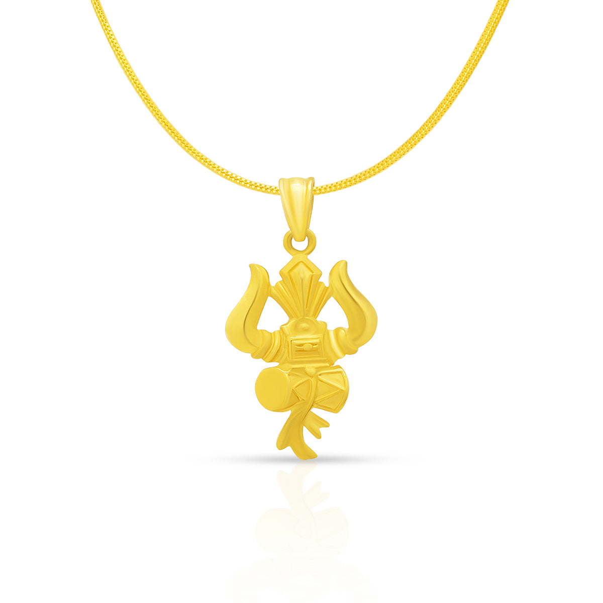 Divine Lord Shiva 22K Gold Religious Locket