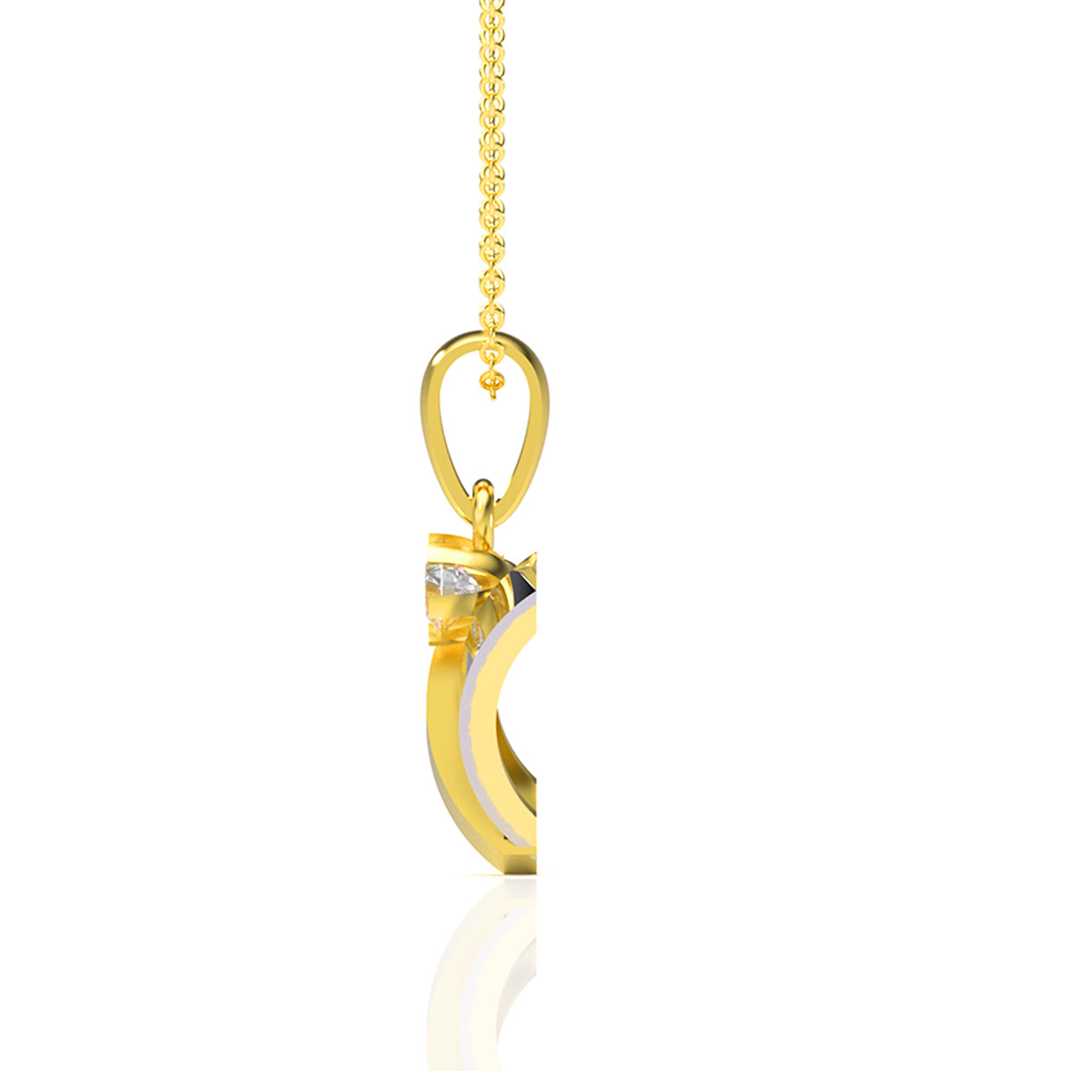 Pure Grace Gold Pendant