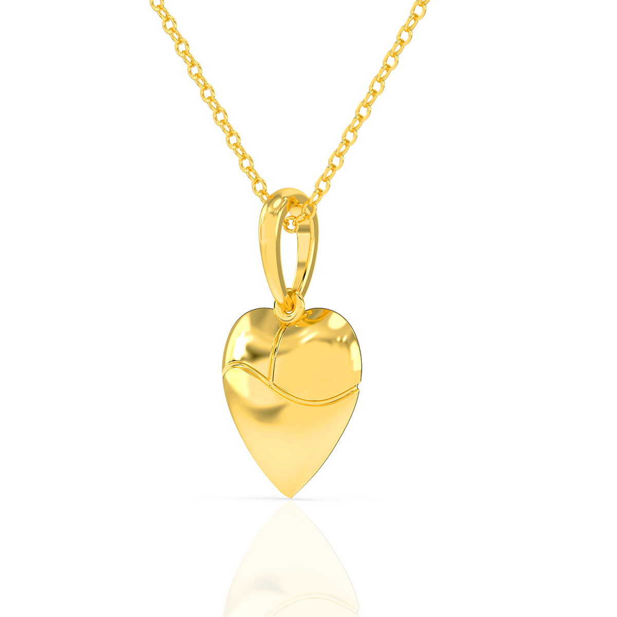 Little Heart Gold Pendant