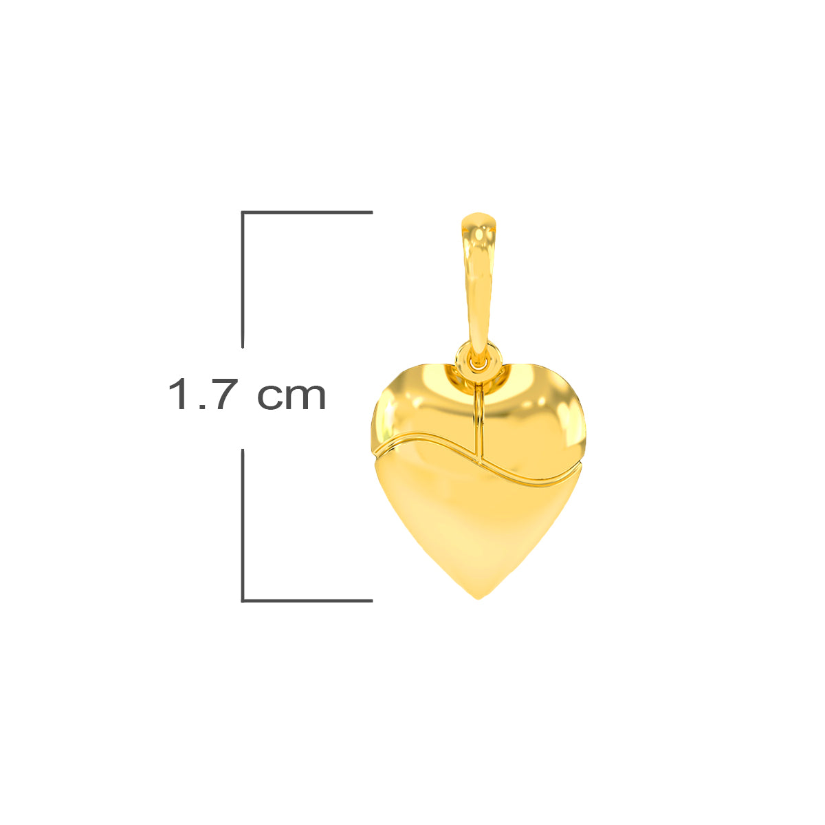 Little Heart Gold Pendant