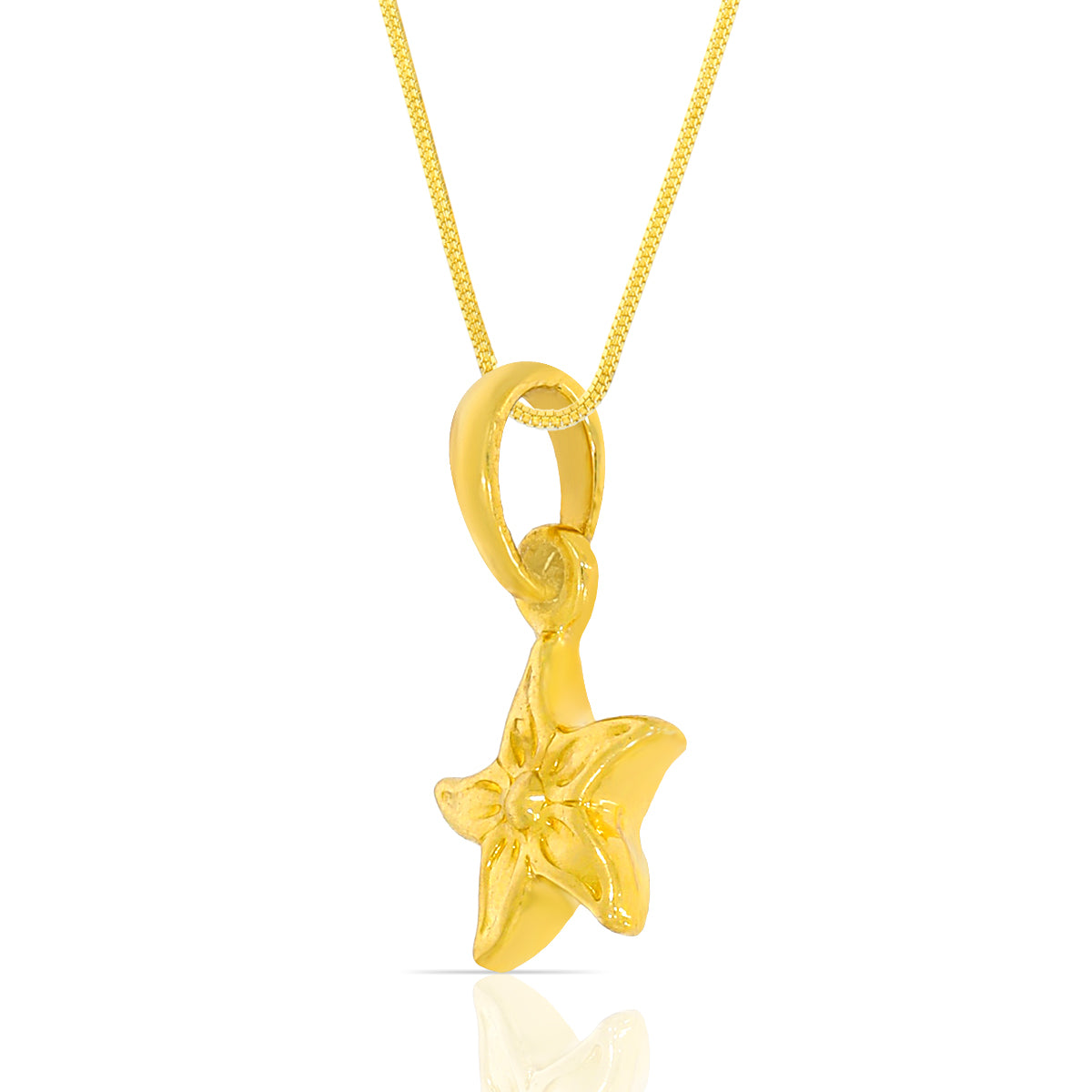 Twinkling Star Gold Pendant