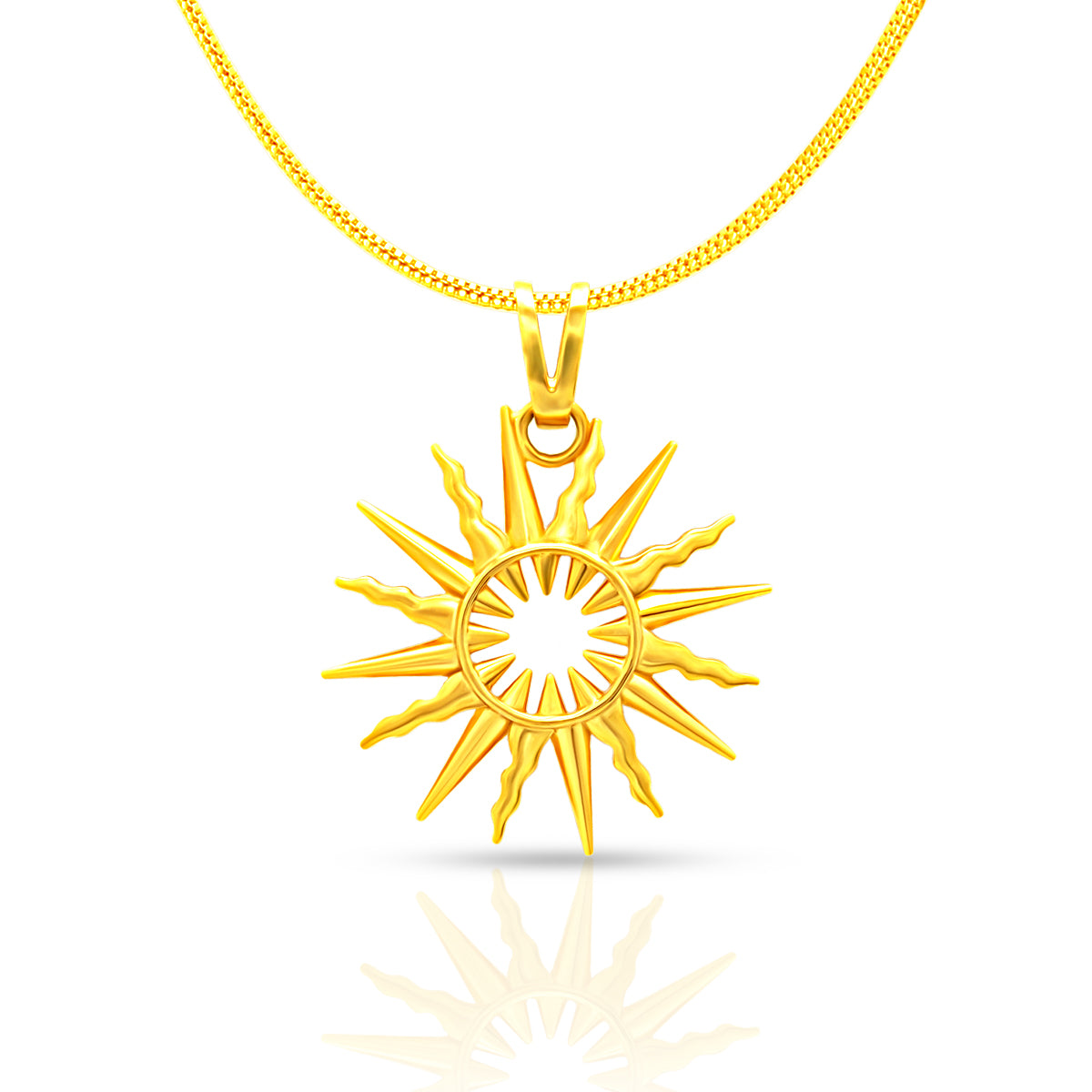 Divine Radiance 22K Gold Religious Locket