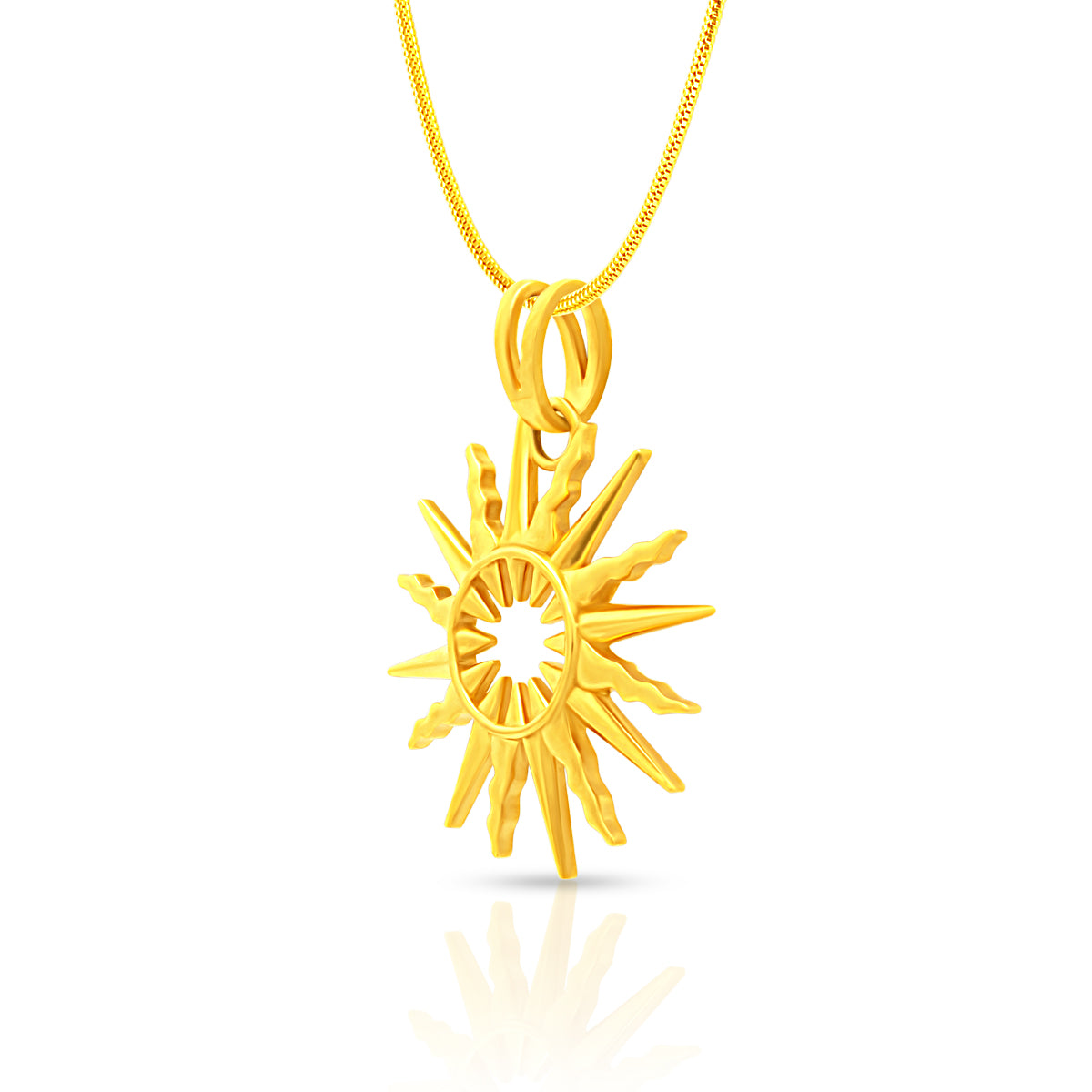 Divine Radiance 22K Gold Religious Locket