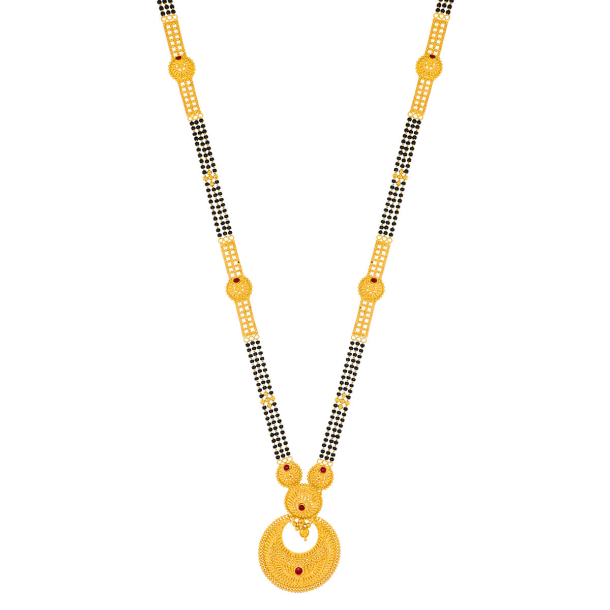 Classic Flair 22K Gold Long Mangalsutra for Everyday Grace