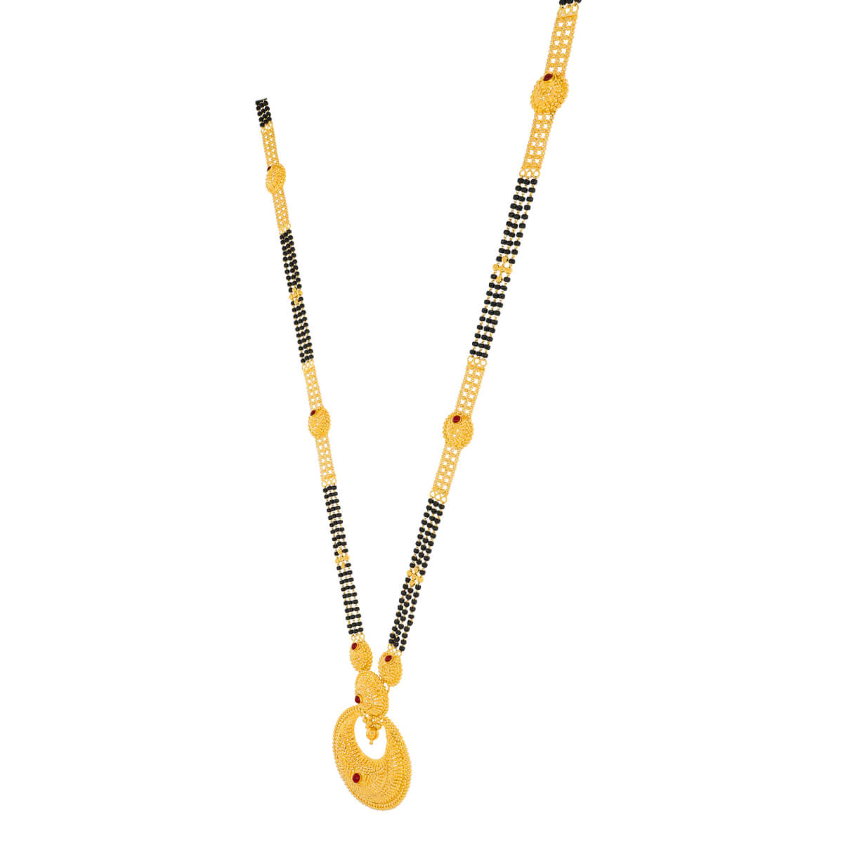 Classic Flair 22K Gold Long Mangalsutra for Everyday Grace