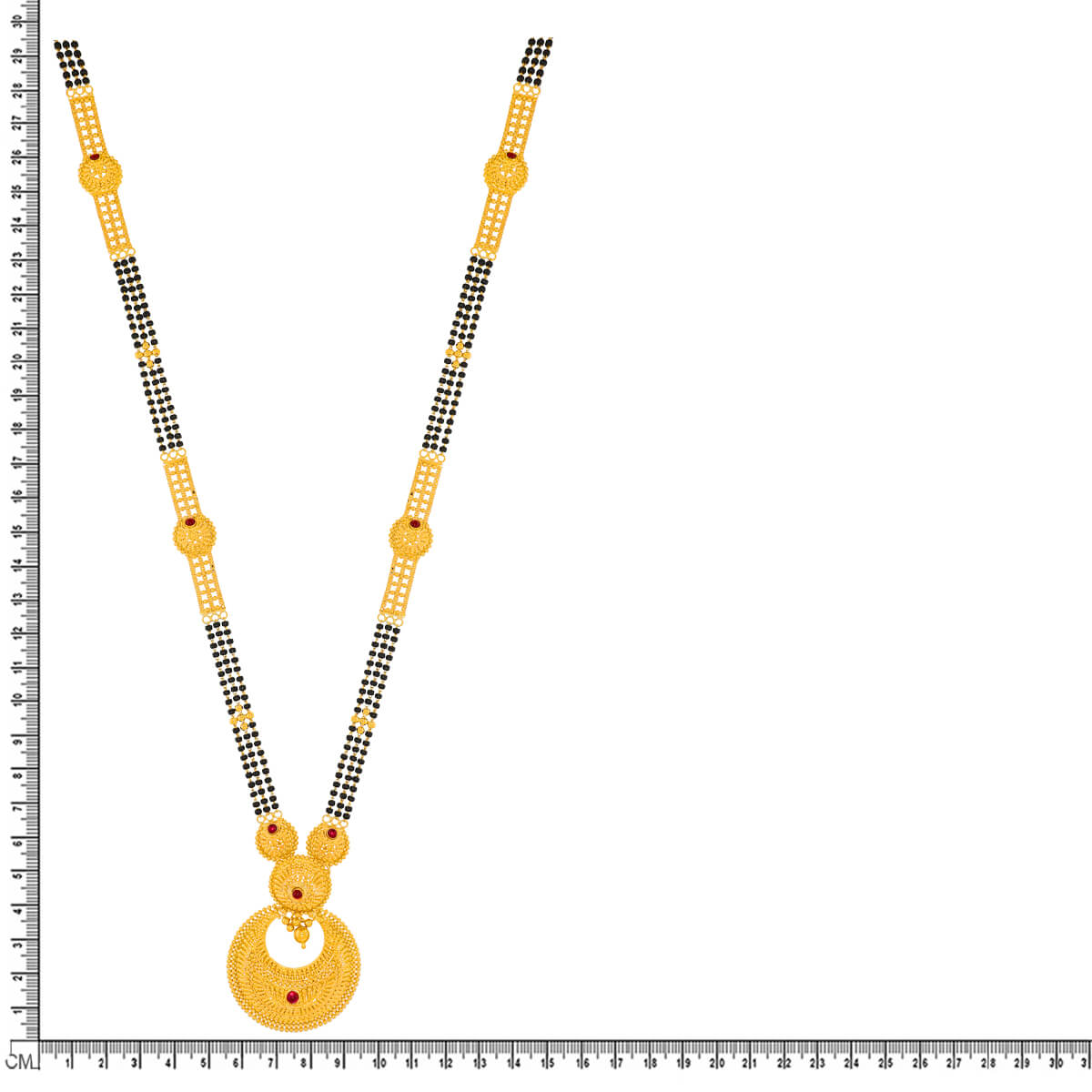 Classic Flair 22K Gold Long Mangalsutra for Everyday Grace