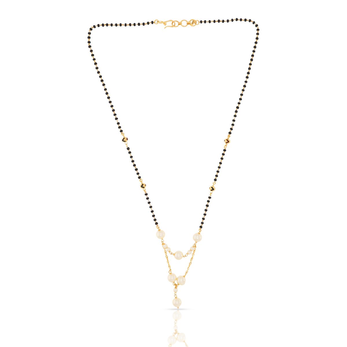 Dazzling Elegance 22K Gold Short Mangalsutra