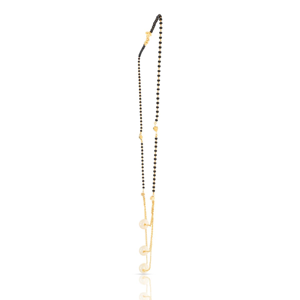 Dazzling Glow 22K Gold Short Mangalsutra
