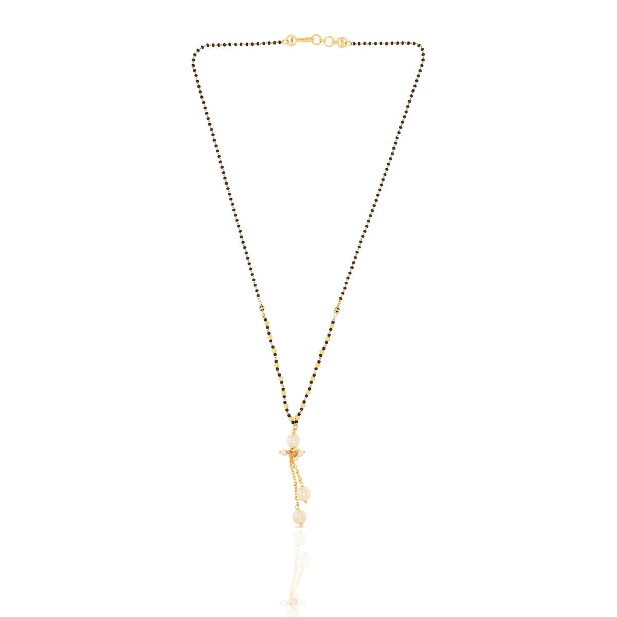 Soft Charm 22K Gold Short Mangalsutra