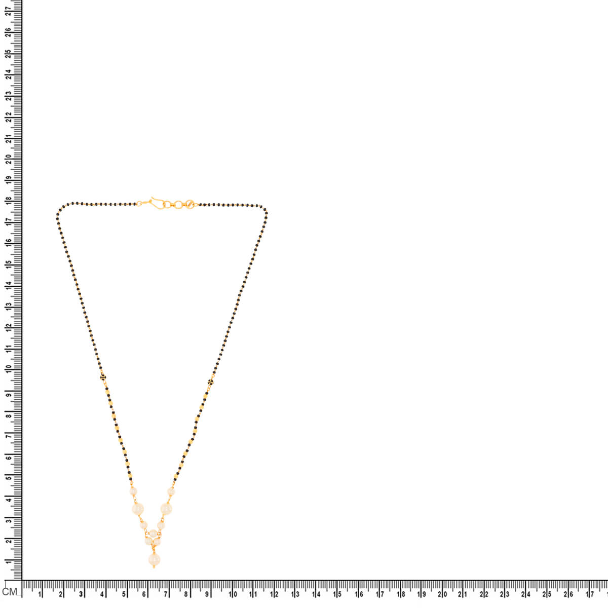 Gentle Charm 22K Gold Short Mangalsutra