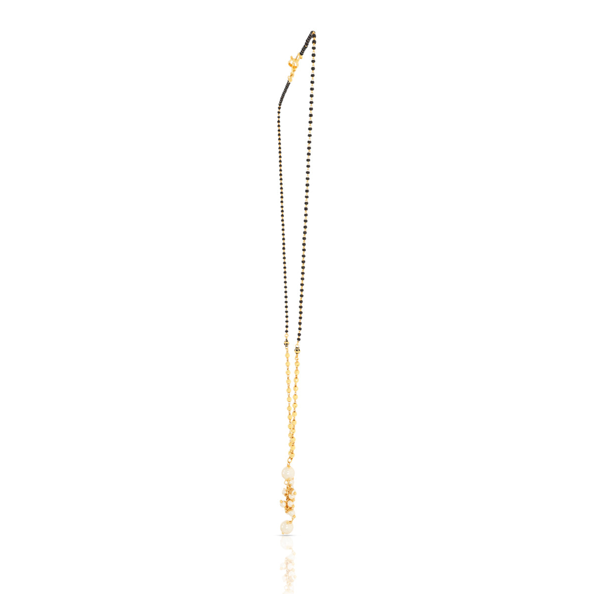 Soft Radiance 22K Gold Short Mangalsutra