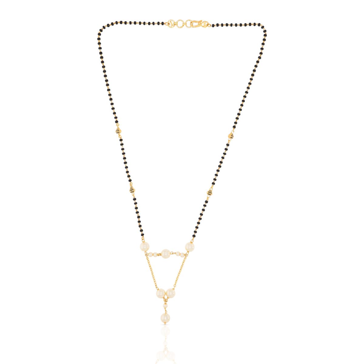 Gentle Glow 22K Gold Short Mangalsutra