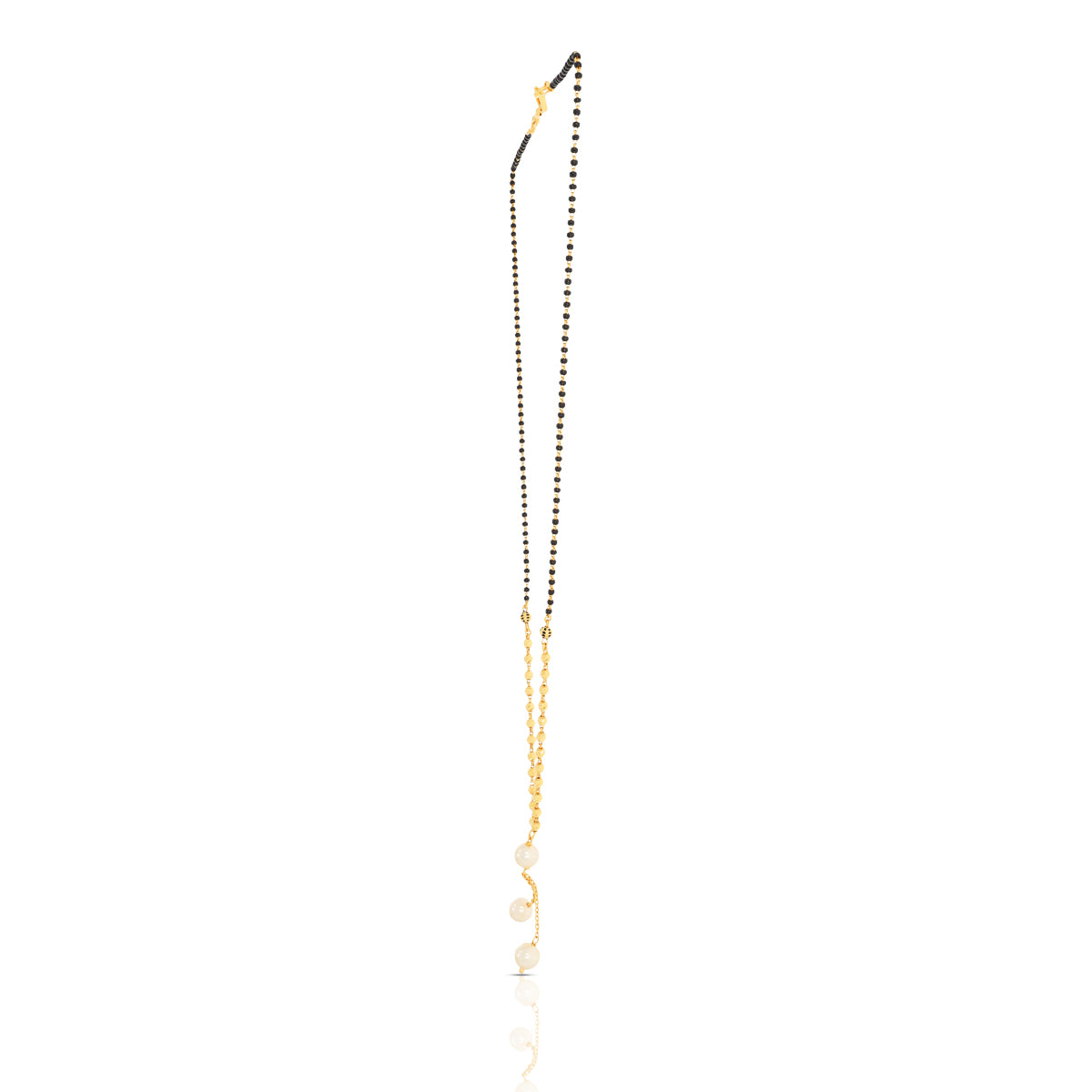 Soft Glow 22K Gold Short Mangalsutra